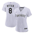Colorado Rockies Ryan Ritter Women's Home Replica Jersey — White