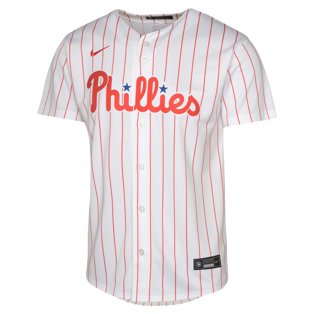 Philadelphia Phillies J.T. Realmuto Youth Home Limited Jersey — White