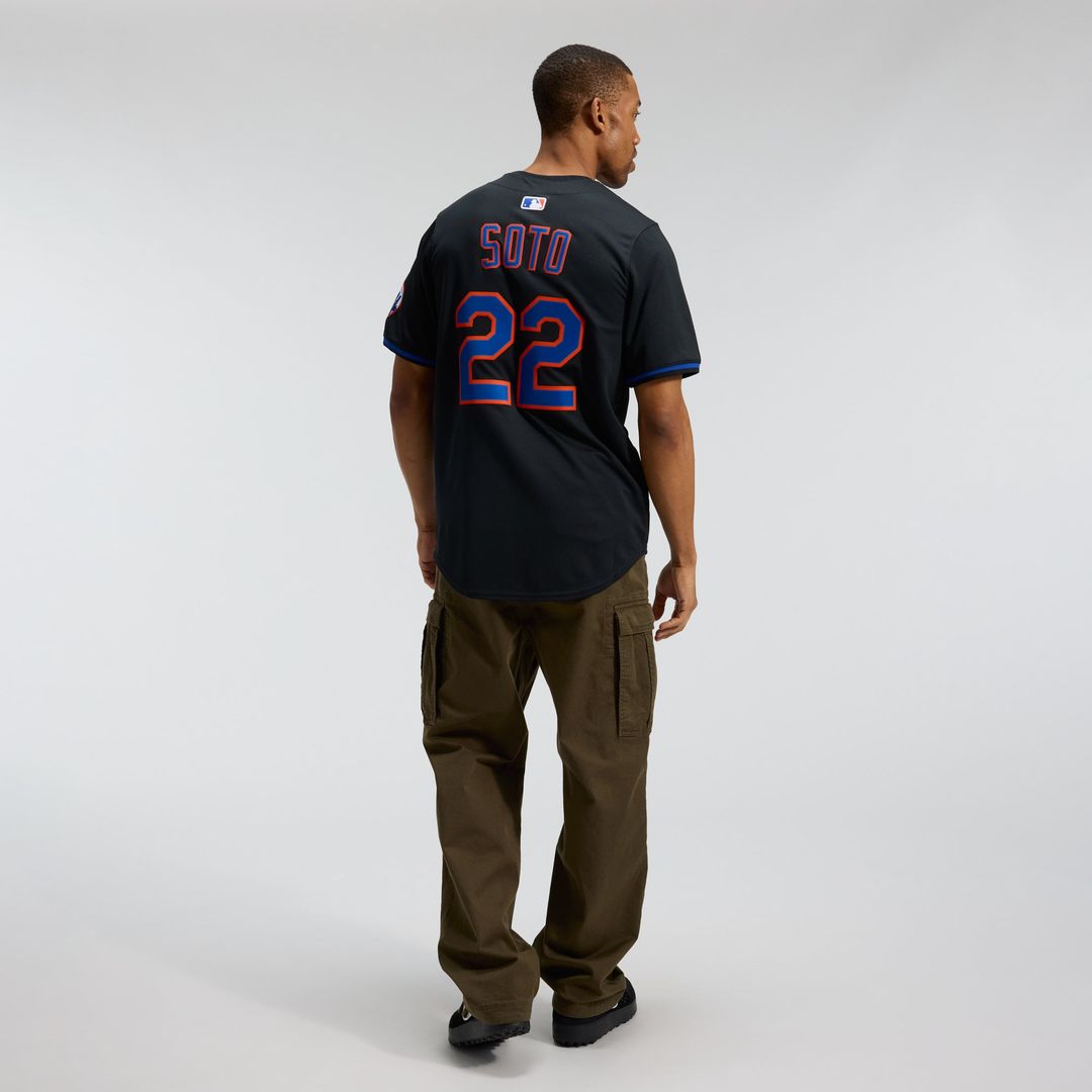 New York Mets Juan Soto Alternate Limited Jersey — Black