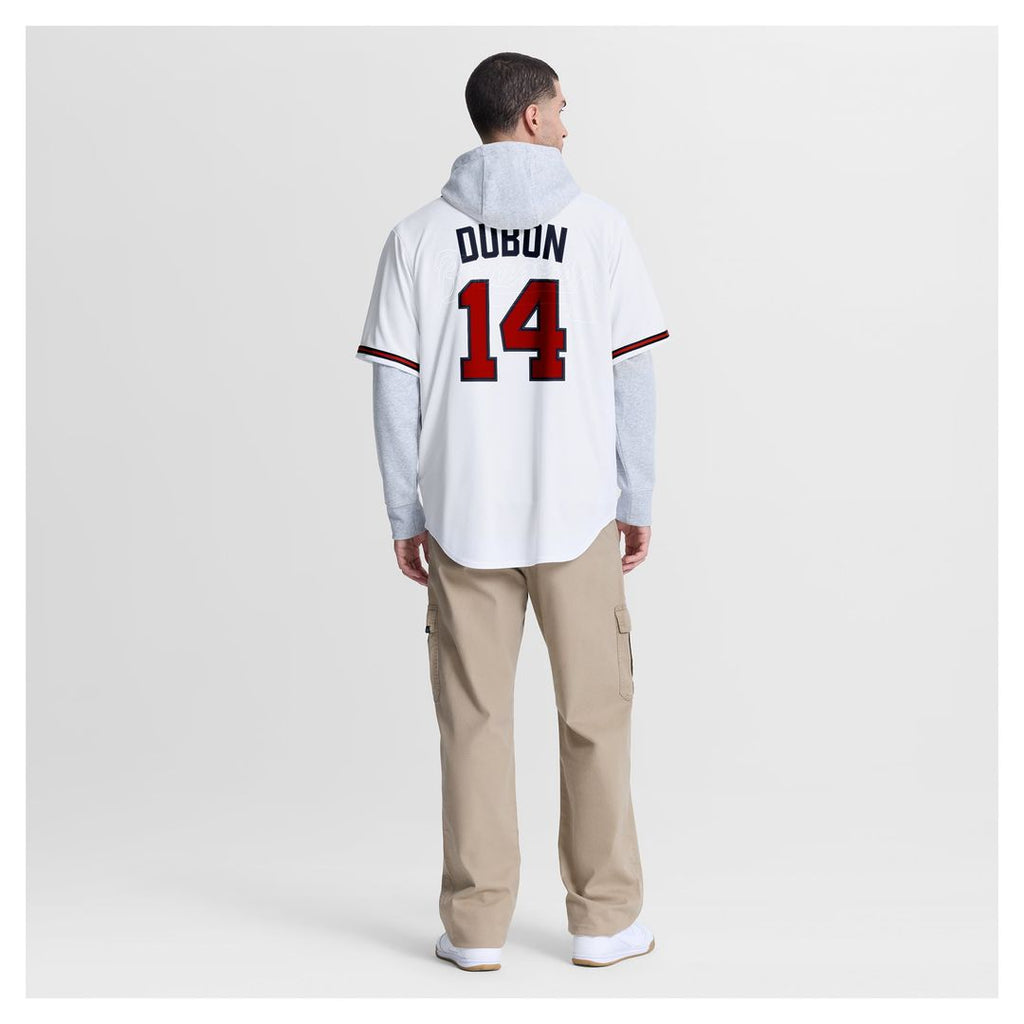 Atlanta Braves Mauricio Dubón Home Replica Jersey — White