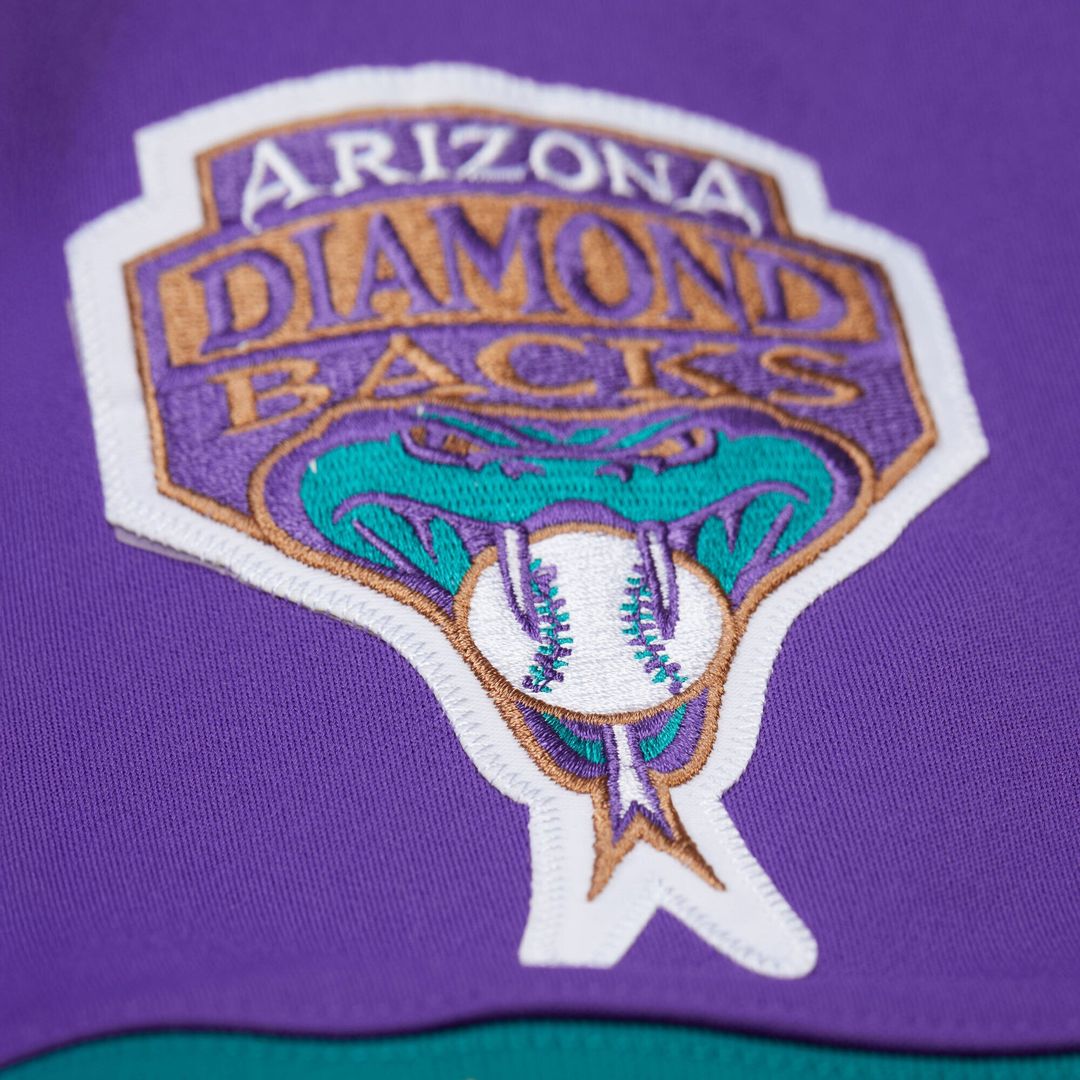 Arizona Diamondbacks Randy Johnson 2000 Throwback Authentic Jersey — Purple