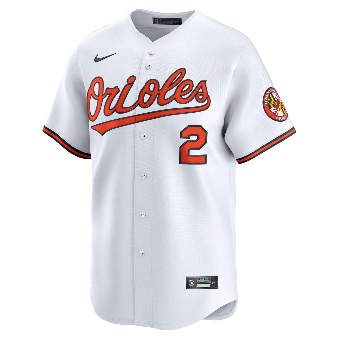 Baltimore Orioles Gunnar Henderson Road Limited Jersey — Gray