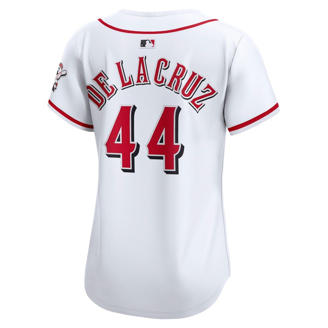 Cincinnati Reds Elly De La Cruz Women's Home Limited Jersey — White