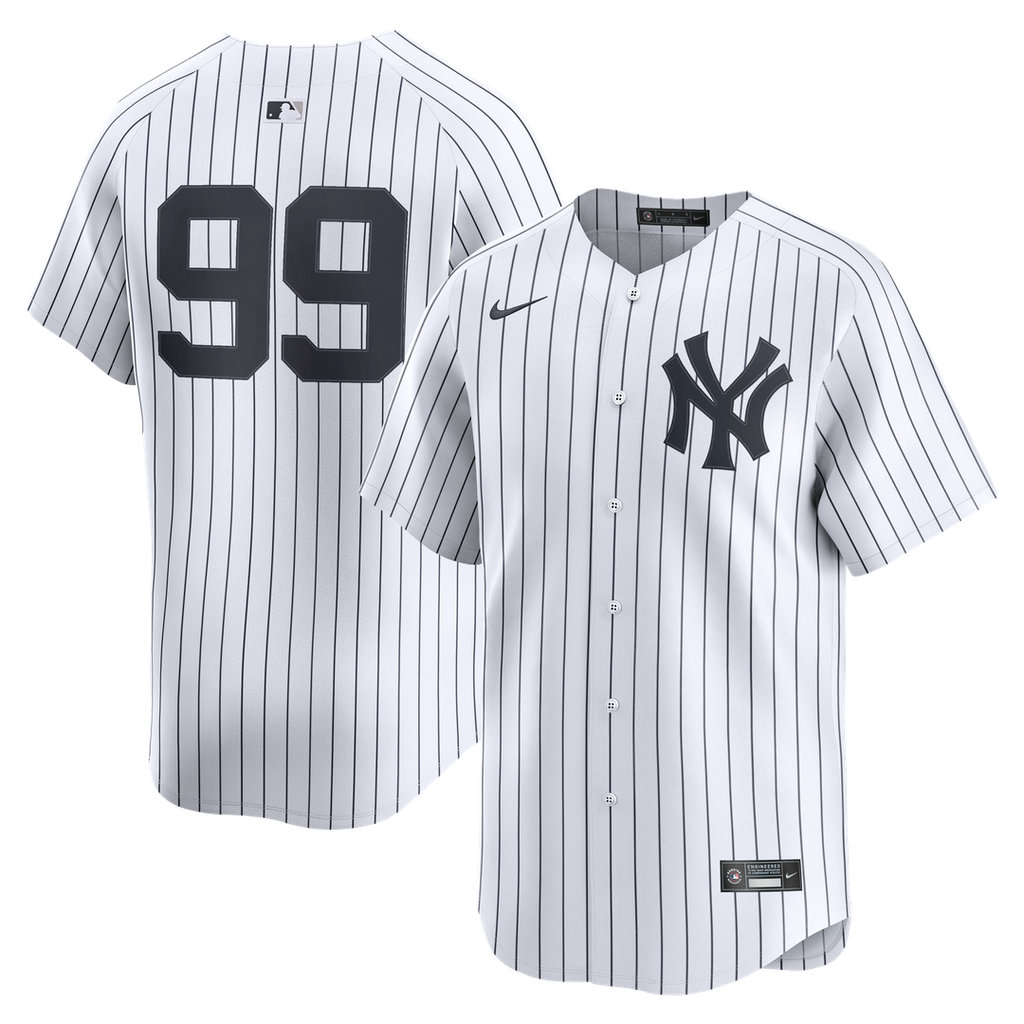 New York Yankees Aaron Judge Home Limited Jersey — White