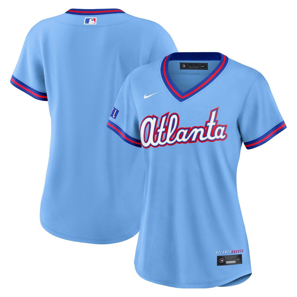Atlanta Braves Women's 2026 City Connect Stadium Jersey — Powder Blue
