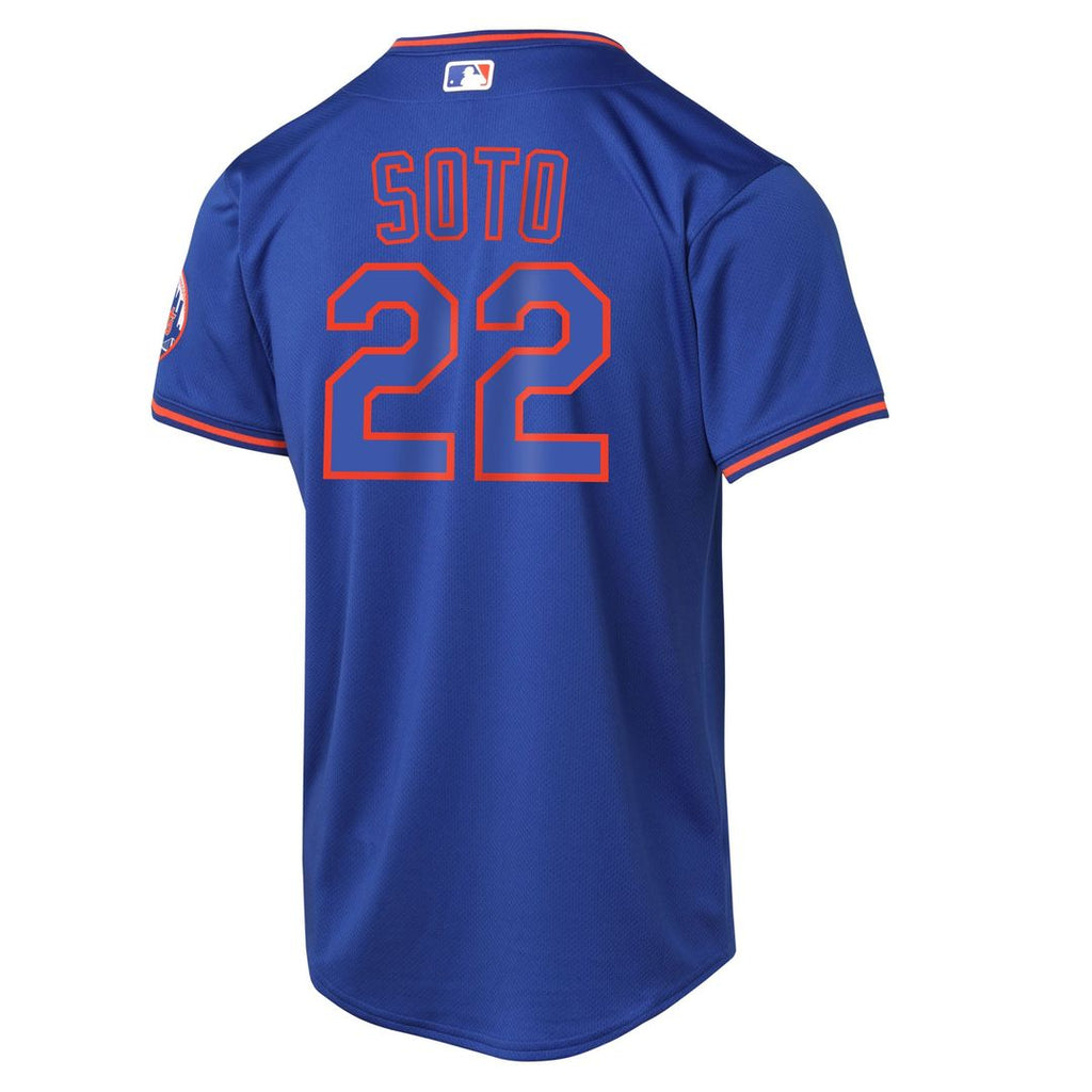 New York Mets Juan Soto Youth Home Limited Jersey — White