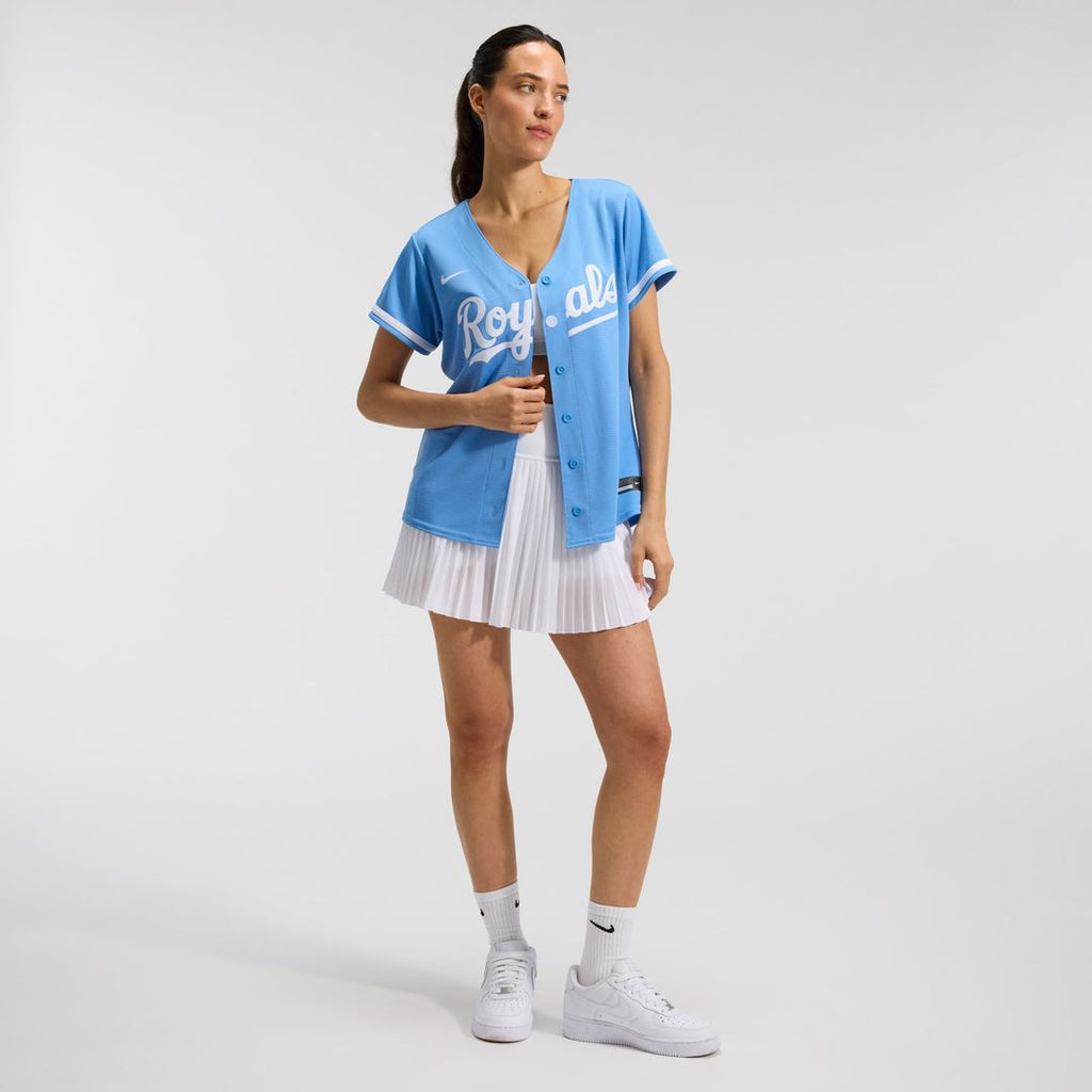 Kansas City Royals Women's Alternate Replica Team Logo Jersey — Light Blue