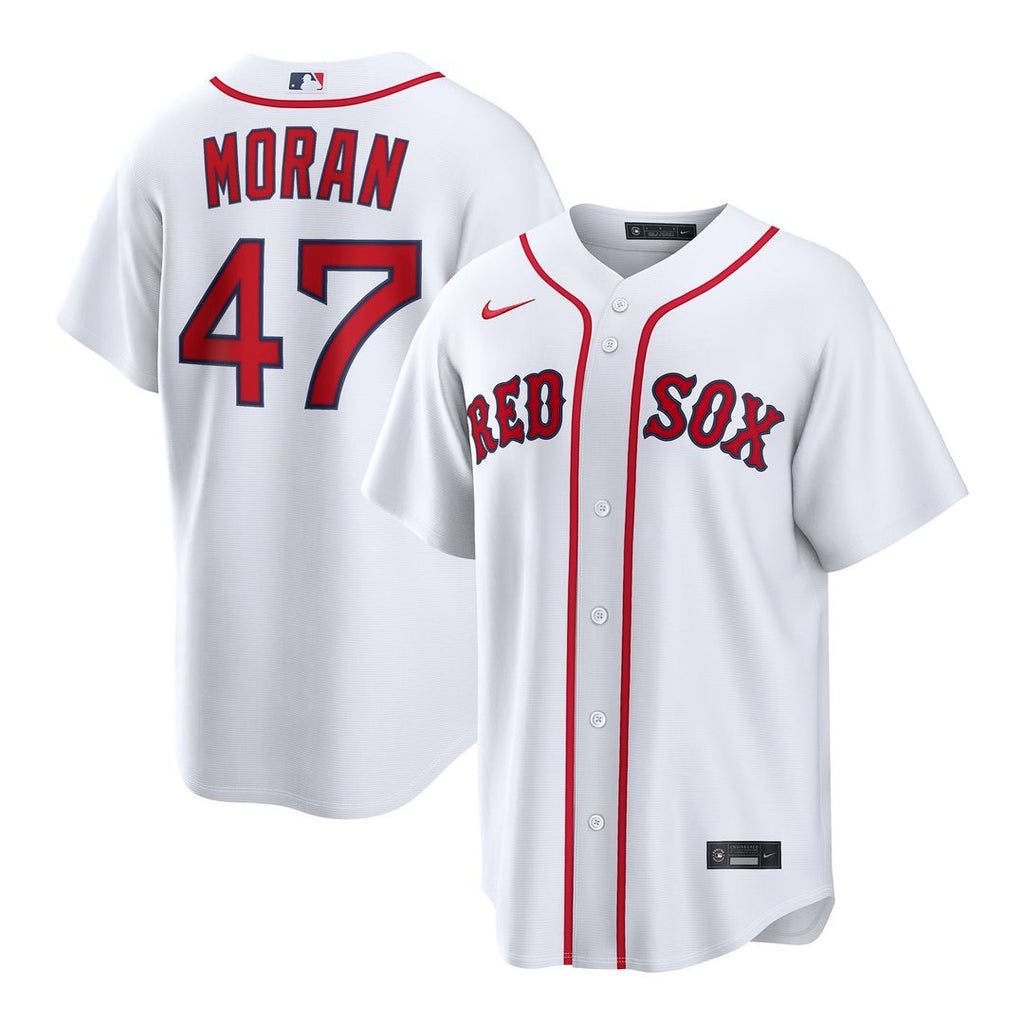 Boston Red Sox Jovani Moran Home Replica Jersey — White