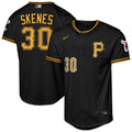 Pittsburgh Pirates Paul Skenes Youth Alternate Stadium Jersey — Black