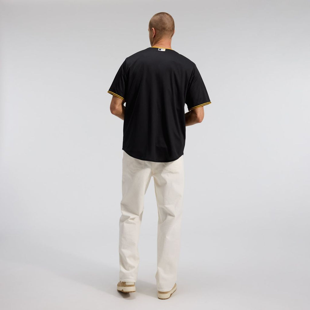 Pittsburgh Pirates Alternate Replica Team Jersey — Black