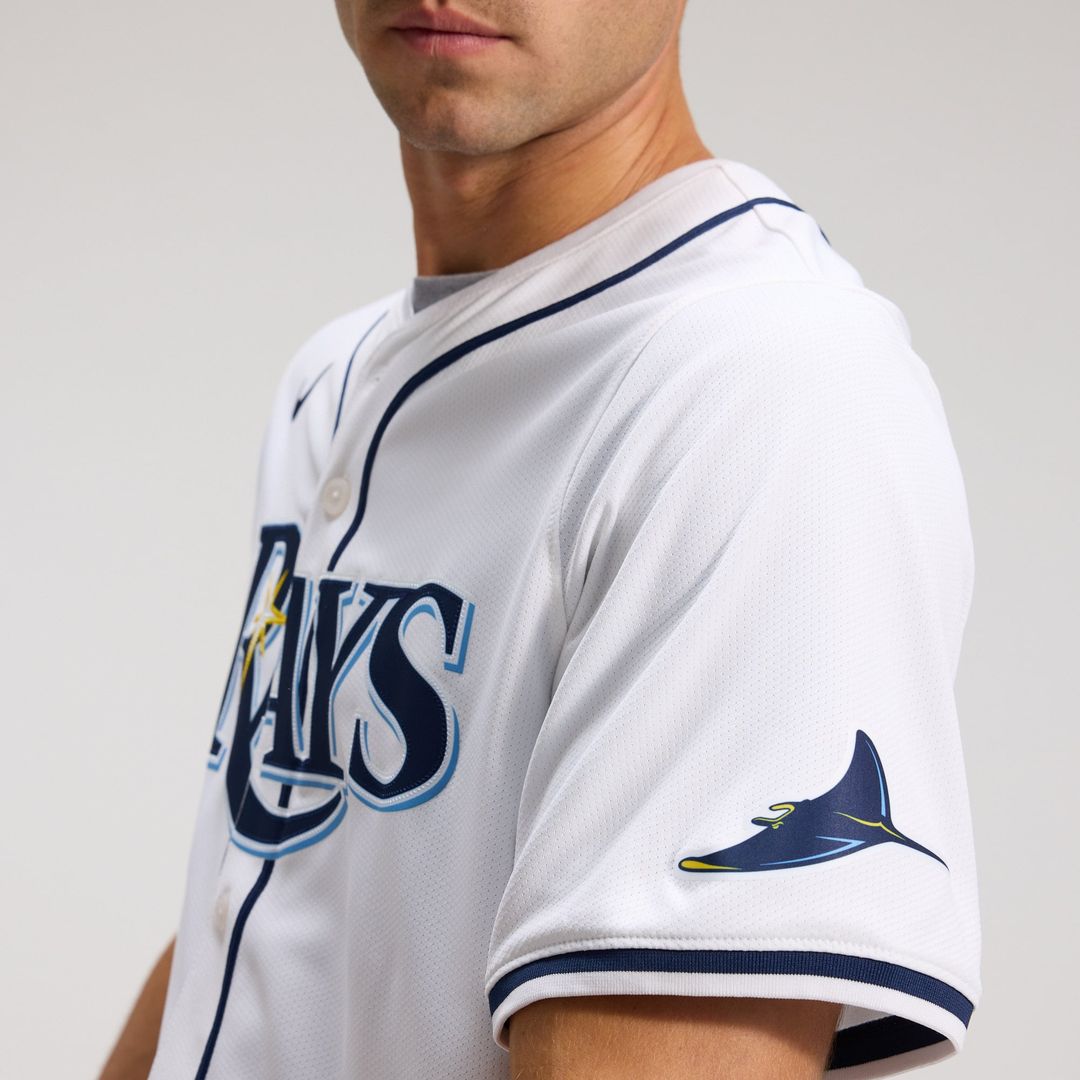 Tampa Bay Rays Yandy Diaz Home Limited Jersey — White