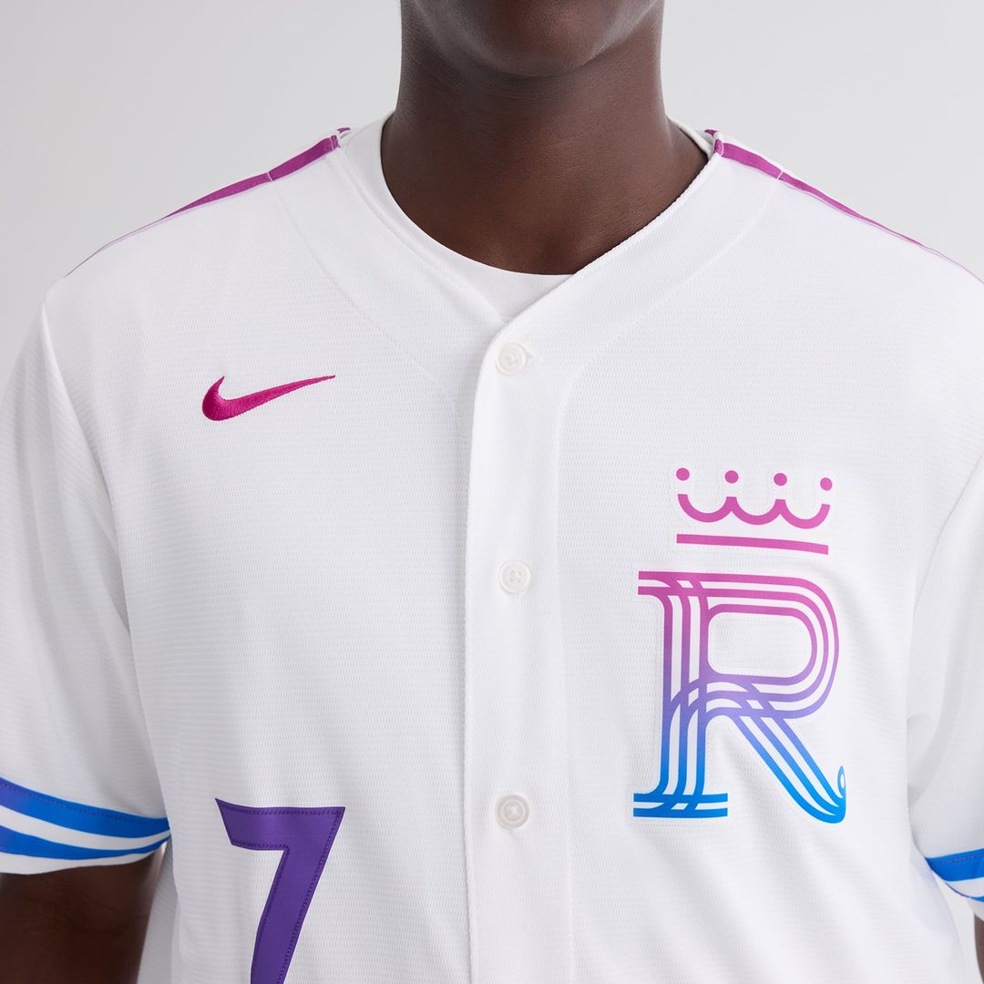 Kansas City Royals Bobby Witt Jr. 2026 City Connect Stadium Jersey — White