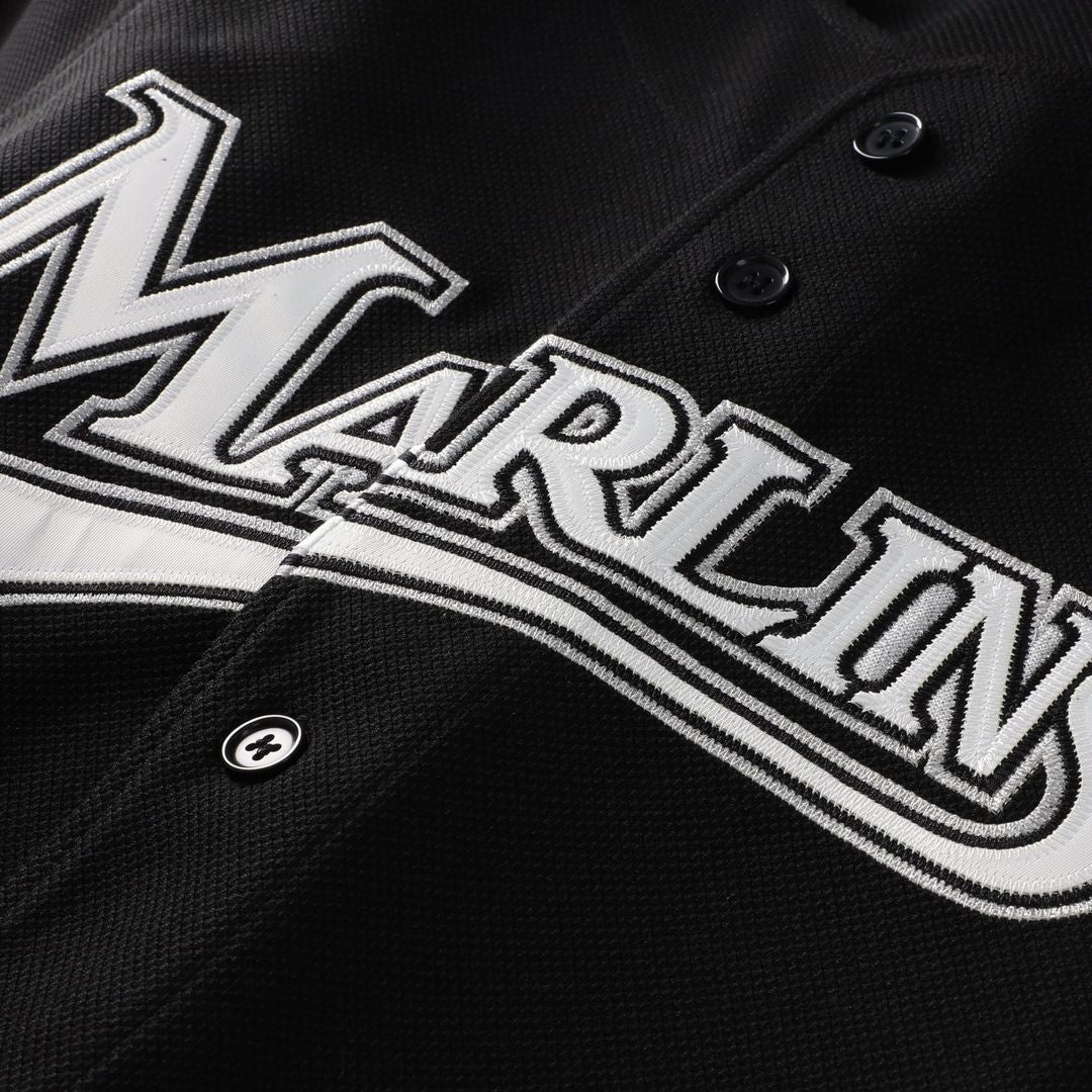 Miami Marlins Miguel Cabrera Big & Tall Cooperstown Mesh Batting Practice Jersey — Black