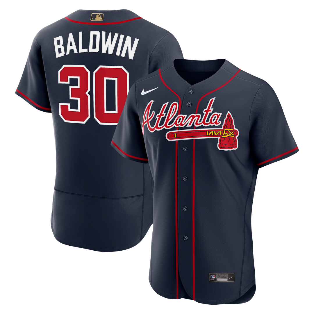 Atlanta Braves Drake Baldwin MLB Awards Authentic Jersey — Red
