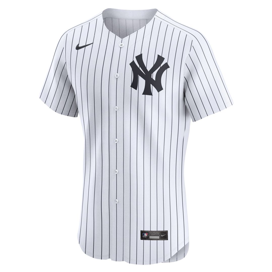 New York Yankees Anthony Volpe Home Elite Jersey — White