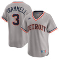 Detroit Tigers Alan Trammell Cooperstown Limited Jersey — Gray