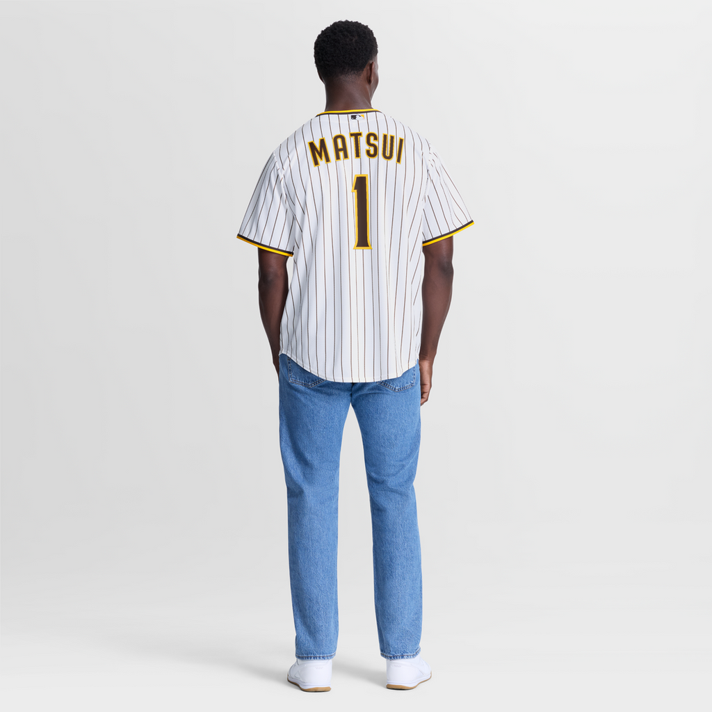 San Diego Padres Yuki Matsui Home Replica Jersey — White