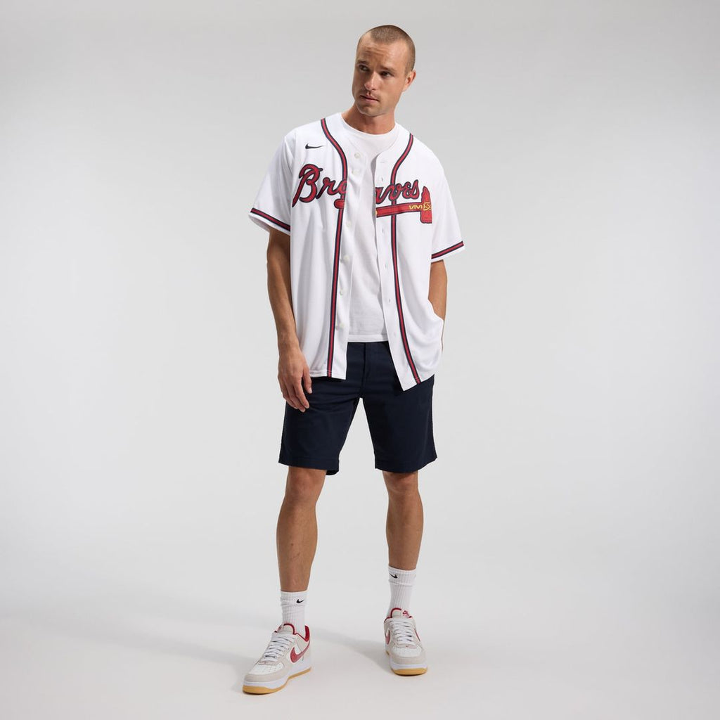 Atlanta Braves Alternate Replica Team Jersey — Red