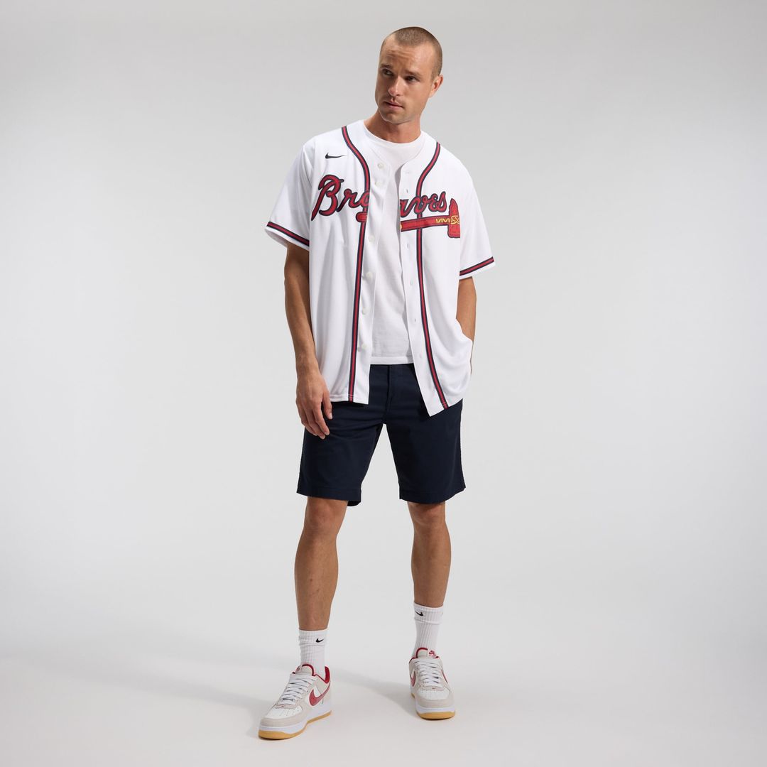 Atlanta Braves Alternate Replica Team Jersey — Red