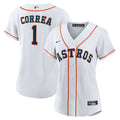 Houston Astros Carlos Correa Women's Home Replica Jersey — White