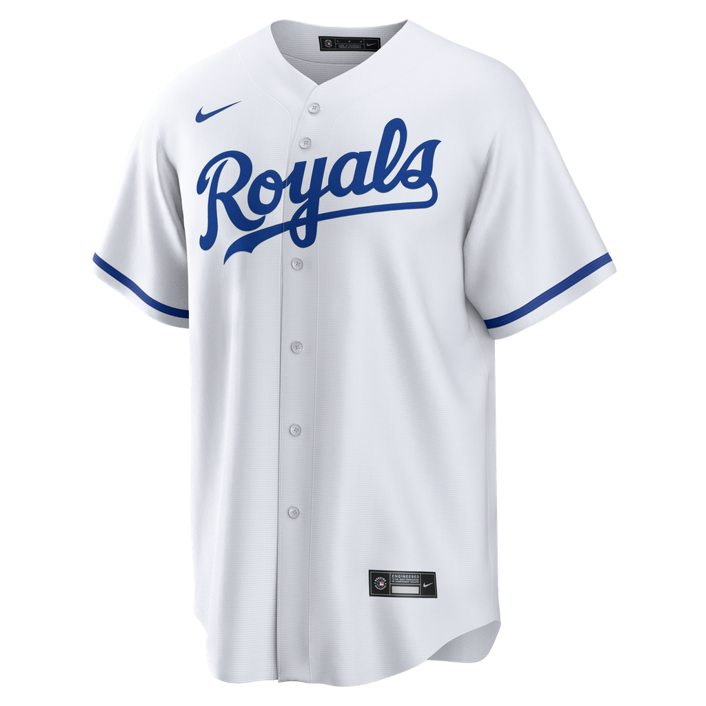 Kansas City Royals Bo Jackson Home Retired Replica Jersey — White