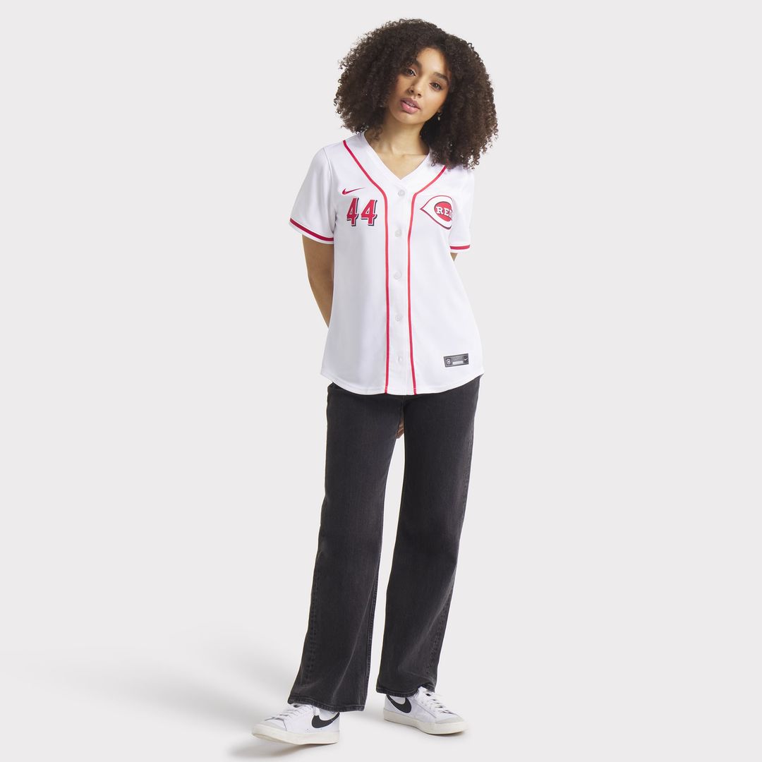 Cincinnati Reds Elly De La Cruz Women's Home Limited Jersey — White