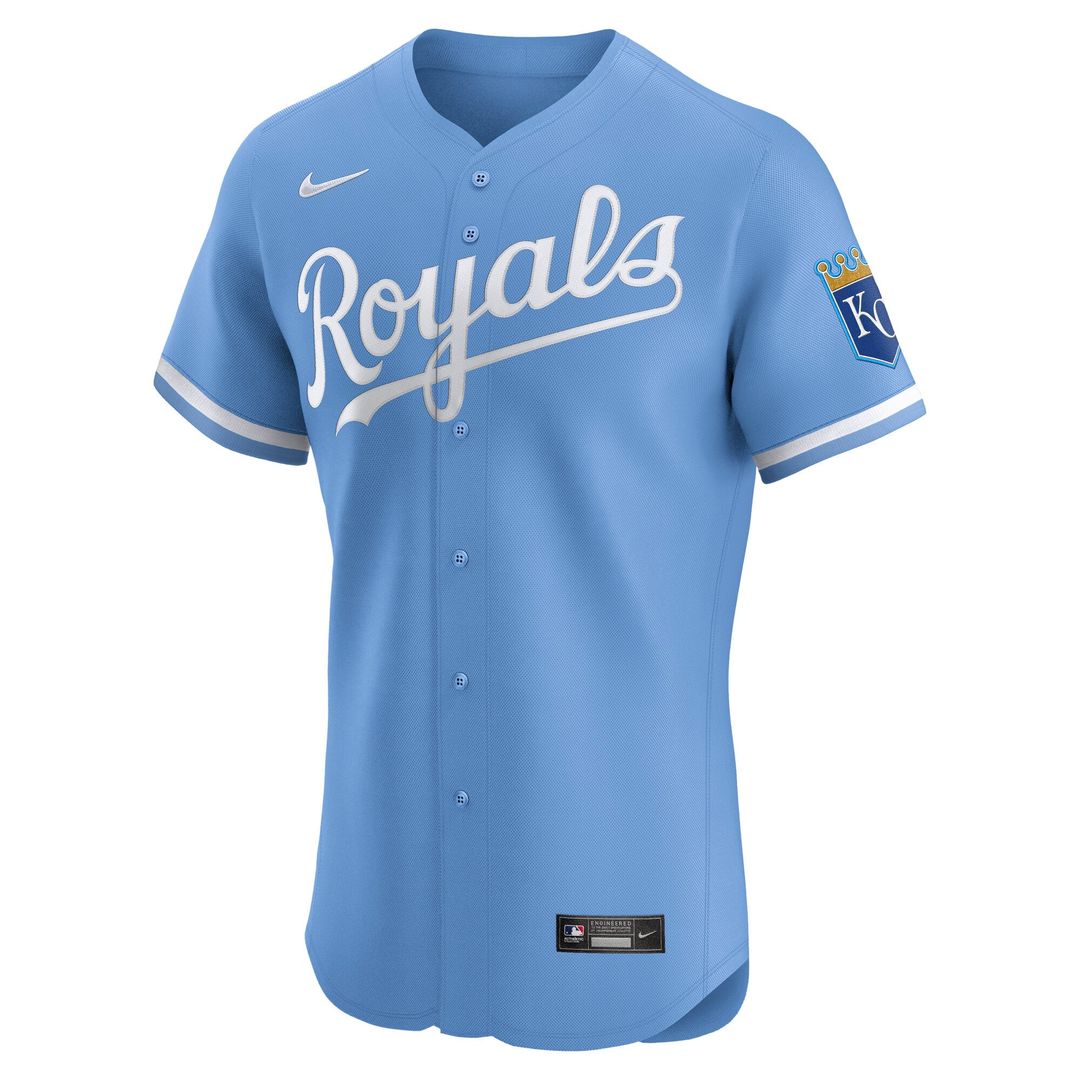 Kansas City Royals Home Elite Jersey — White