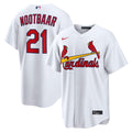 St. Louis Cardinals Lars Nootbaar Home Replica Jersey — White