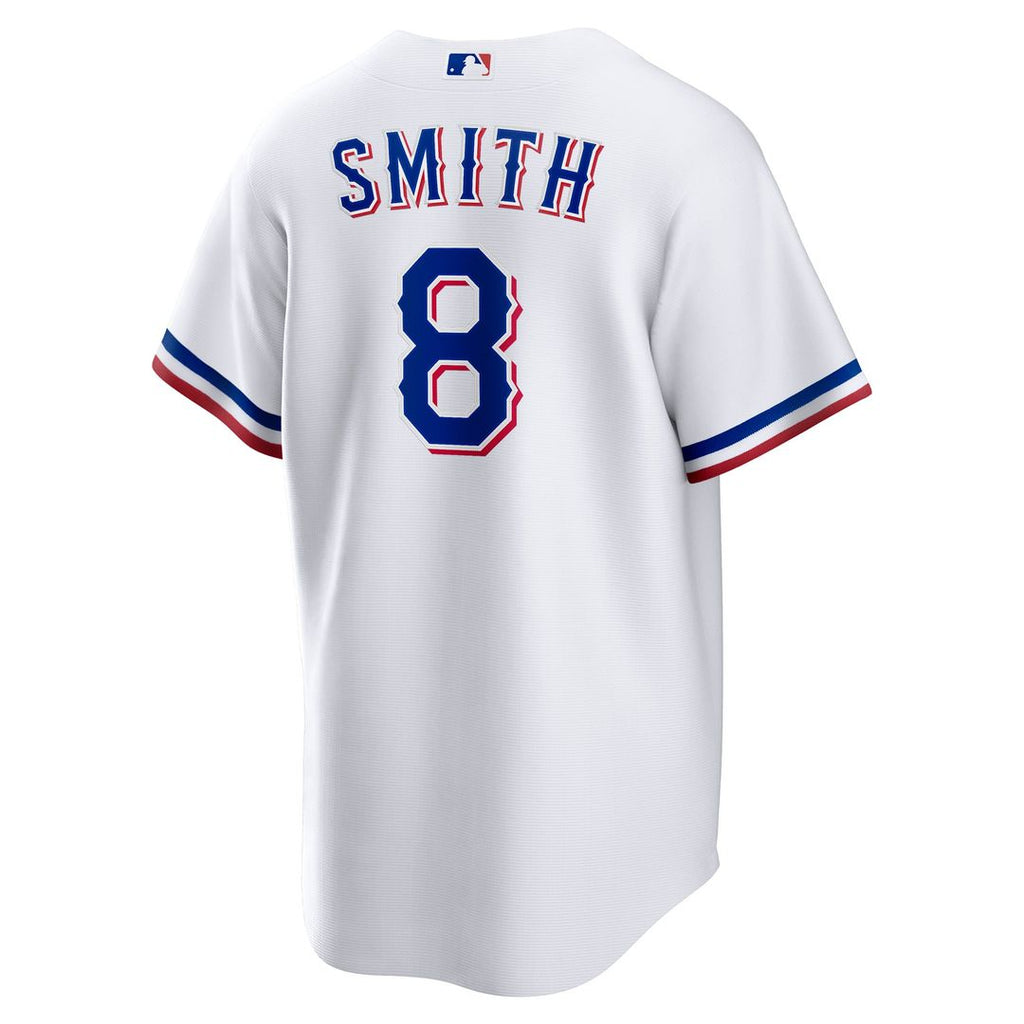 Texas Rangers Josh Smith Home Replica Jersey — White