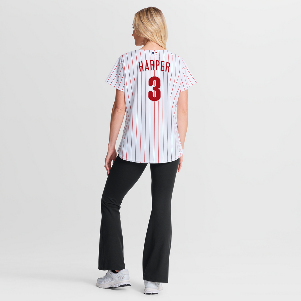 Philadelphia Phillies Bryce Harper Women's Home Replica Jersey — White