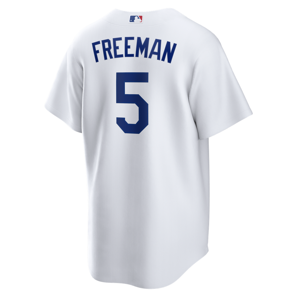 Los Angeles Dodgers Freddie Freeman Home Replica Jersey — White