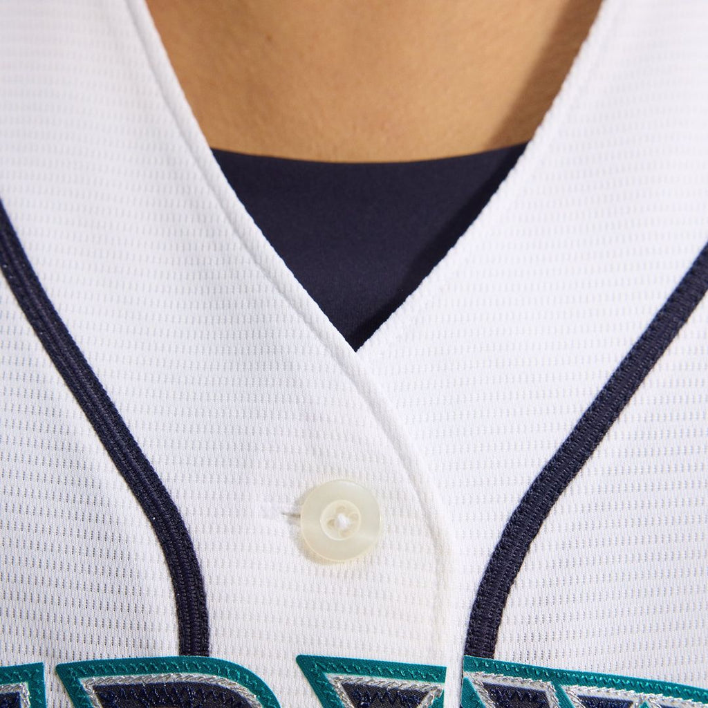 Seattle Mariners Cal Raleigh Women's Home Replica Jersey — White