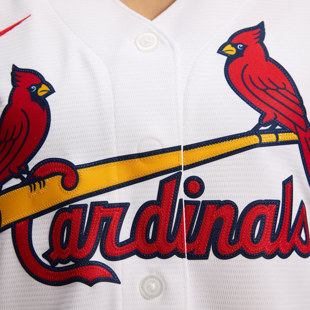 St. Louis Cardinals Women's Home Replica Team Jersey — White