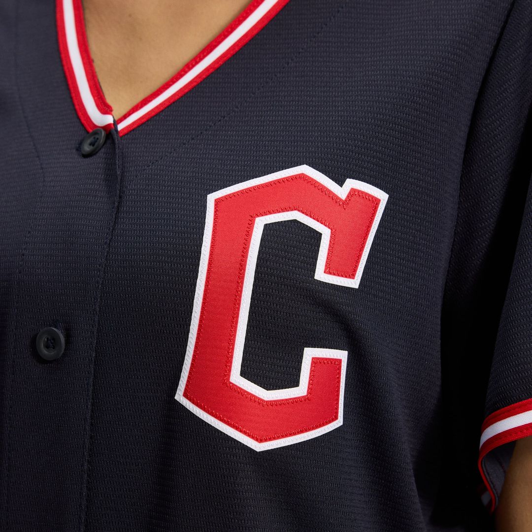 Cleveland Guardians Women's Alternate Replica Jersey — Navy