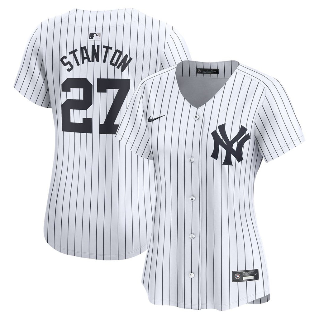 New York Yankees Giancarlo Stanton Women's Home Limited Jersey — White
