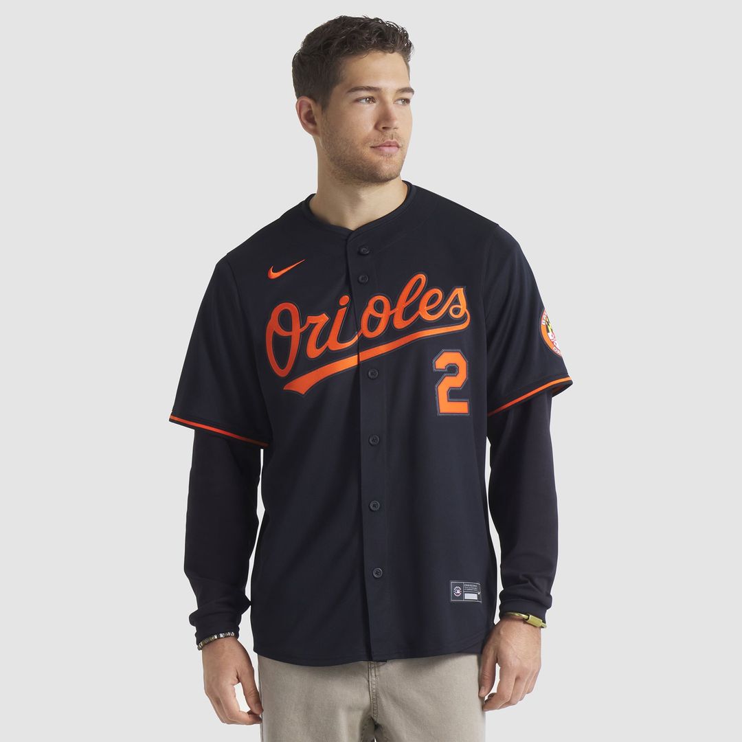 Baltimore Orioles Gunnar Henderson Alternate Limited Jersey — Black