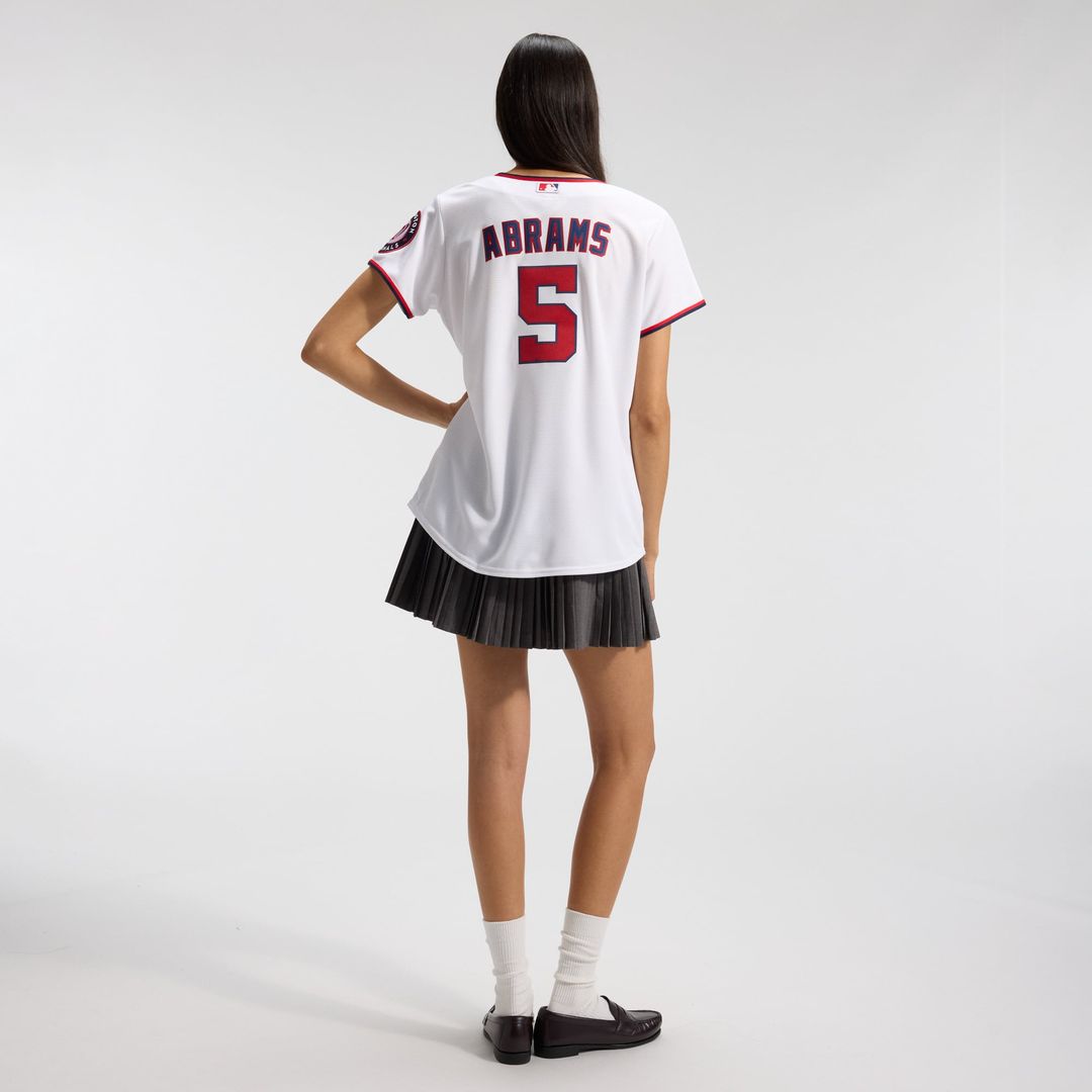 Washington Nationals CJ Abrams Women's Home Replica Jersey — White