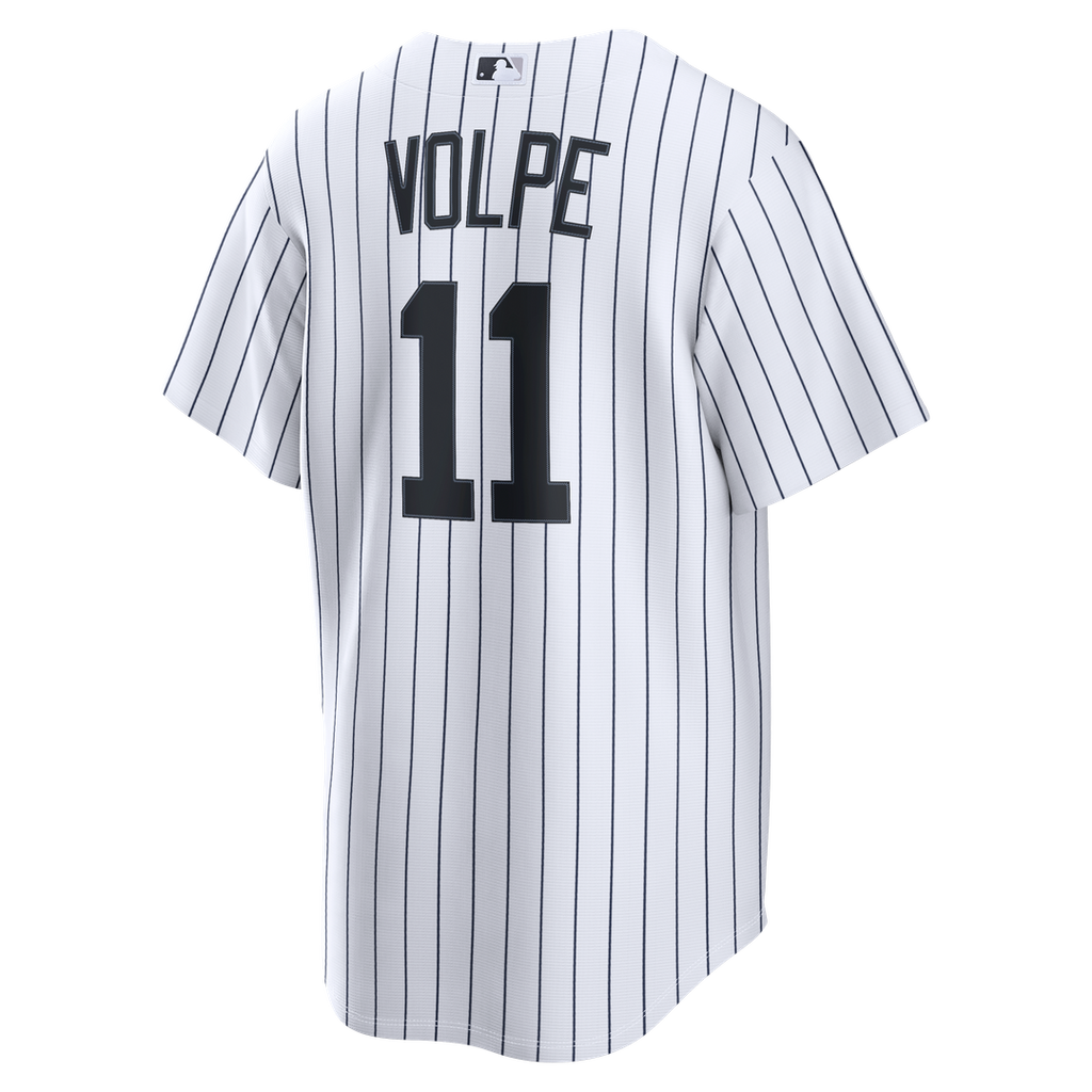 New York Yankees Anthony Volpe Home Replica Jersey — White