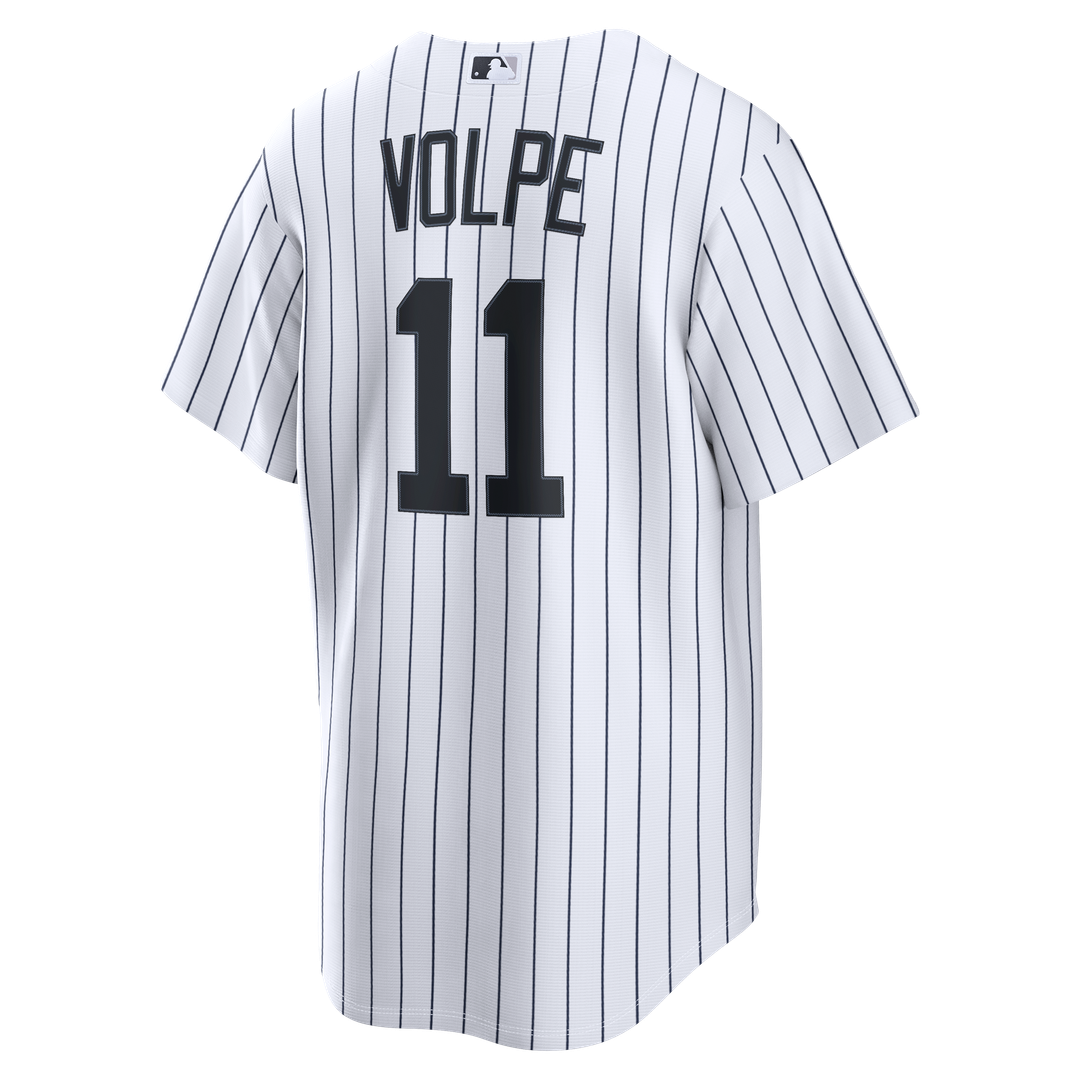 New York Yankees Anthony Volpe Home Replica Jersey — White