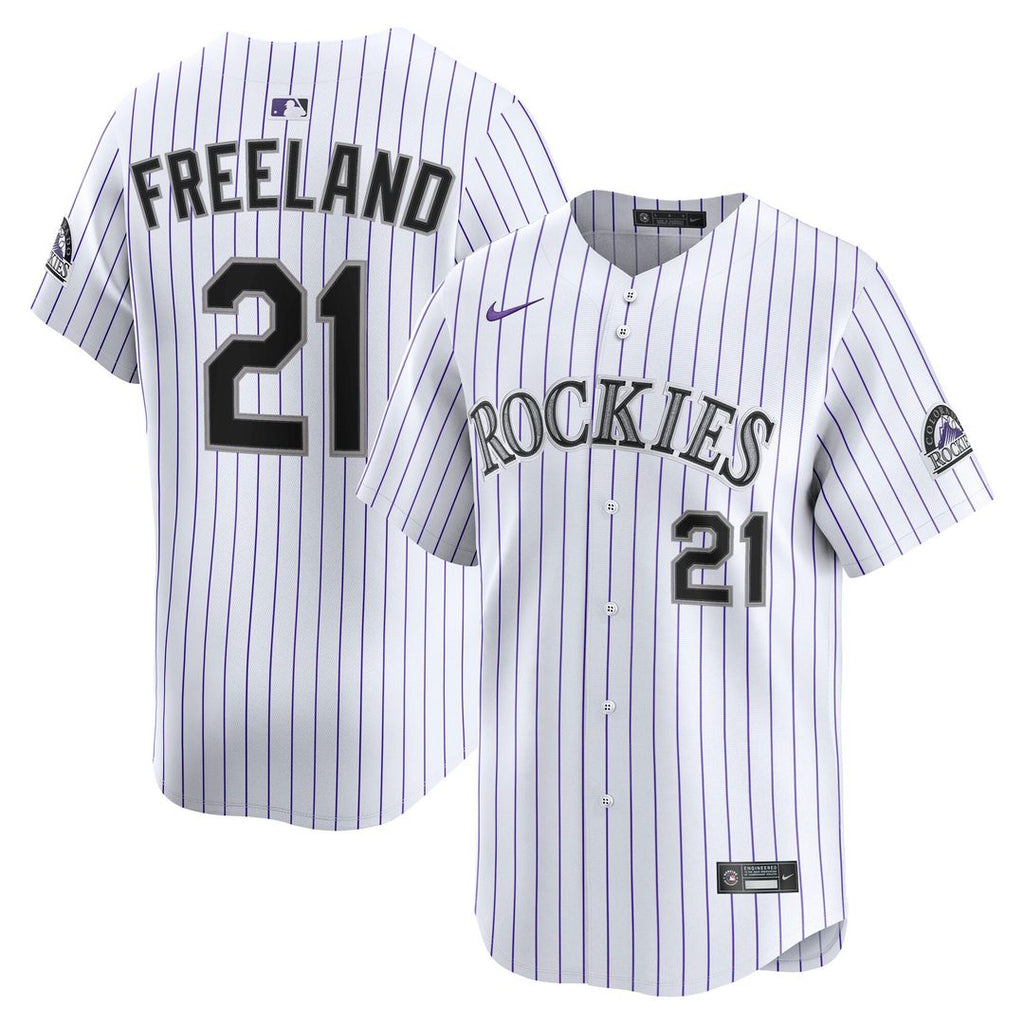 Colorado Rockies Kyle Freeland Home Limited Jersey — White
