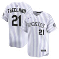 Colorado Rockies Kyle Freeland Home Limited Jersey — White