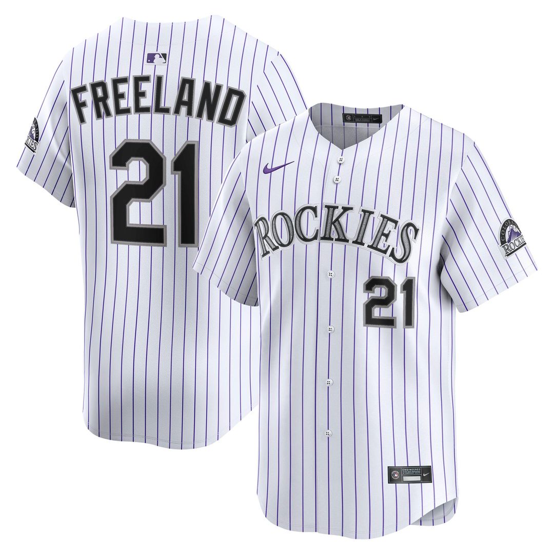 Colorado Rockies Kyle Freeland Home Limited Jersey — White