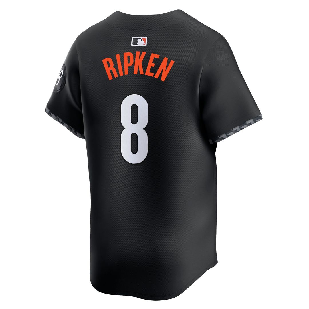 Baltimore Orioles Cal Ripken Jr. City Connect Limited Jersey — Black