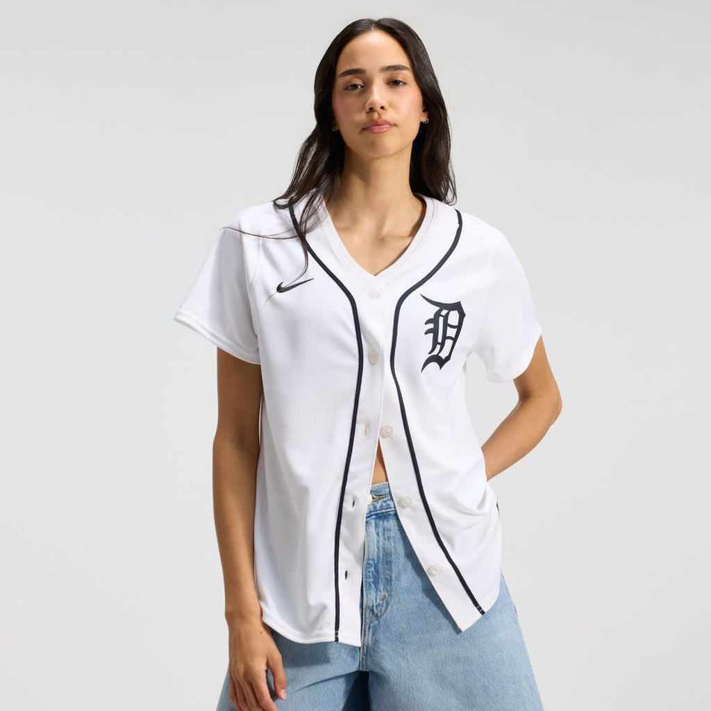 Detroit Tigers Women's Home Limited Jersey — White
