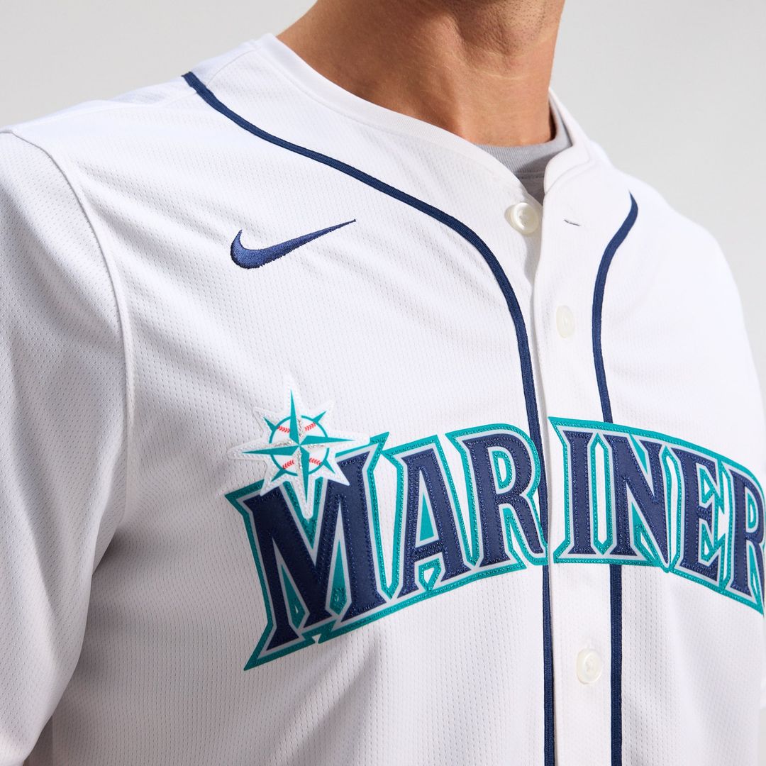 Seattle Mariners Cal Raleigh Home Limited Jersey — White