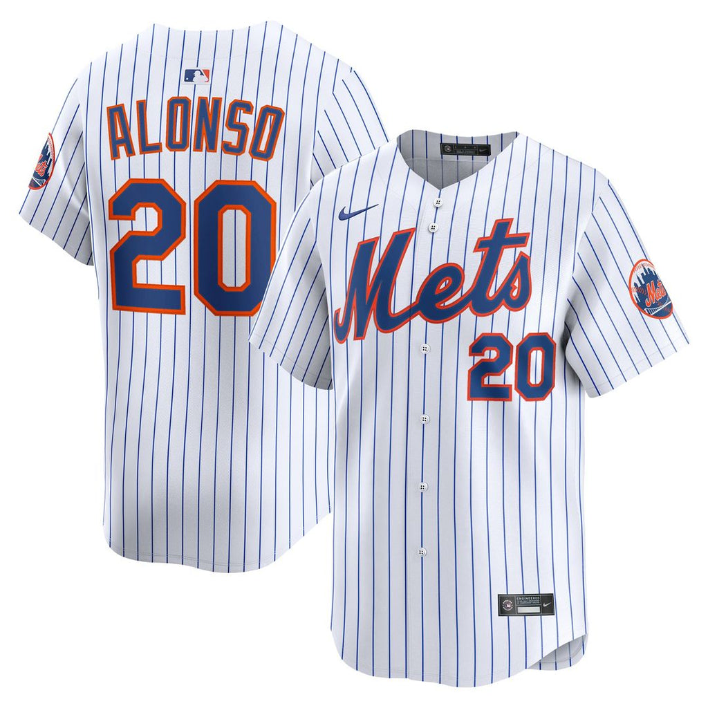 New York Mets Pete Alonso Home Limited Jersey — White