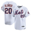 New York Mets Pete Alonso Home Limited Jersey — White