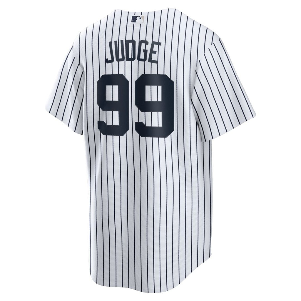 New York Yankees Aaron Judge Home Replica Player Name Jersey — White