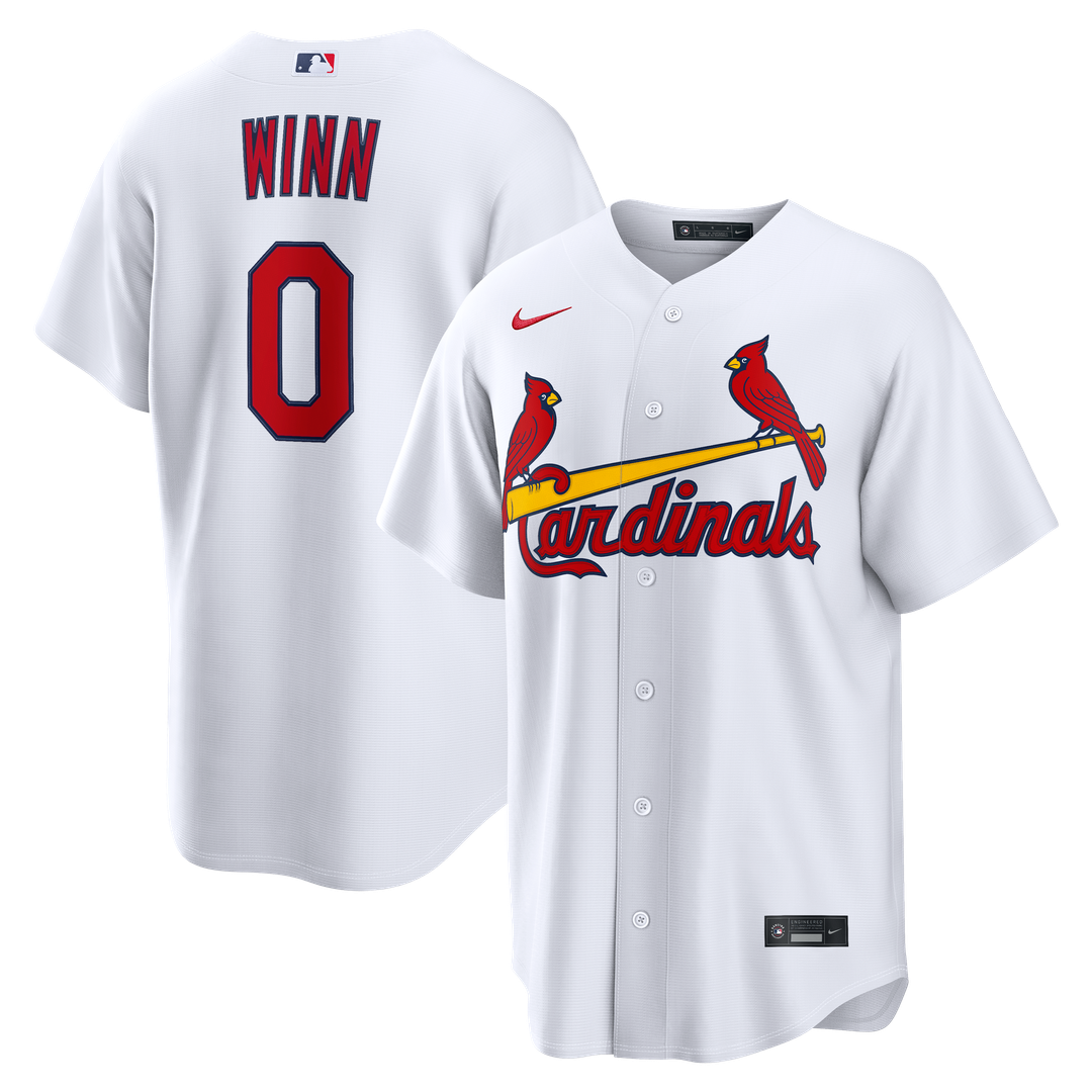 St. Louis Cardinals Masyn Winn Home Replica Jersey — White
