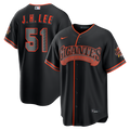 San Francisco Giants Jung Hoo Lee Alternate Stadium Jersey — Black